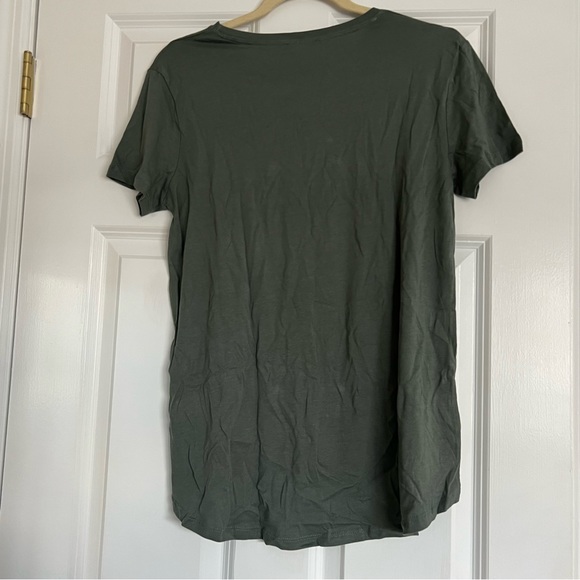 Zara Army green tee - Picture 2 of 3